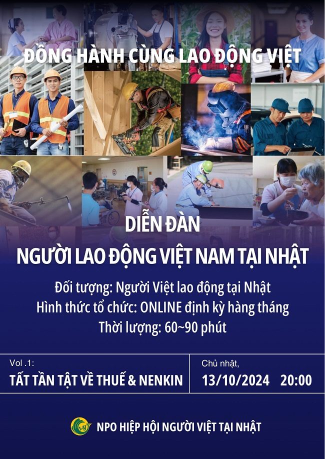 NPO Hiep hoi nguoi Viet tai Nhat