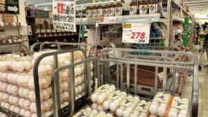 Giá trứng ở Nhật tiếp tục tăng từ nay đến hè 2025