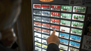 Cách sử dụng máy bán vé mỳ ramen tại Nhật