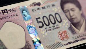 Chứng khoán Nhật trồi sụt liên tiếp, giá yên tiếp tục neo cao