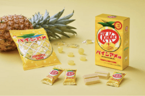 Ra mắt kẹo Kitkat vị sakura và vị dứa