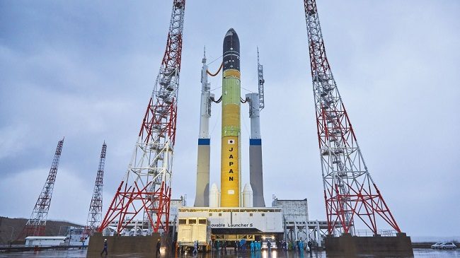 Một tên lửa của JAXA. Ảnh: JAXA