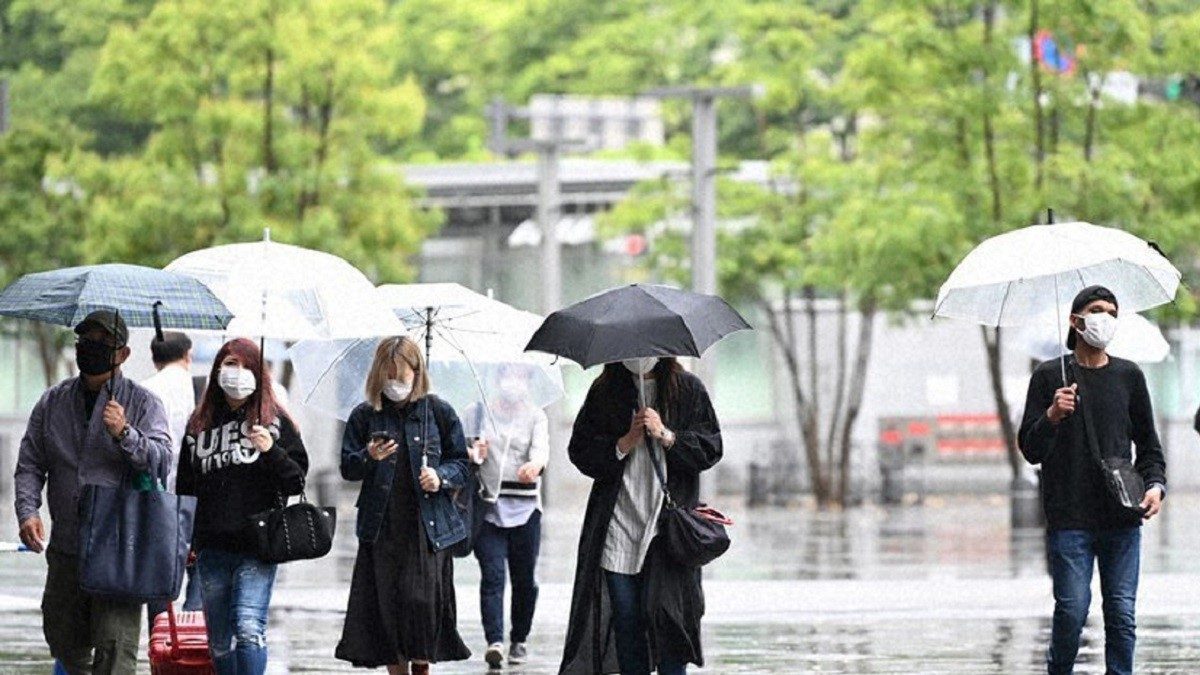 Mùa mưa 2025 đến sớm tại vùng Kyushu