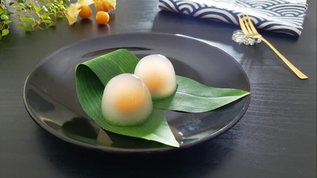 wagashi mùa hè