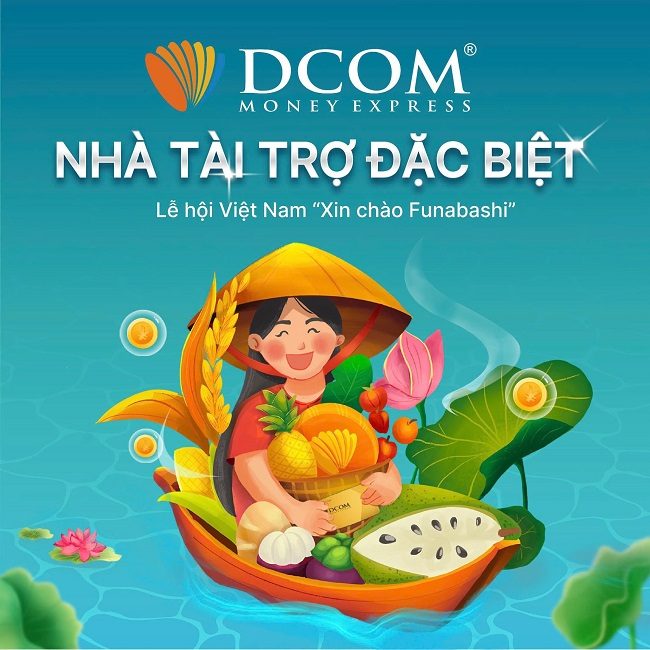 DCOM là nhà tài trợ đặc biệt tại Lễ hội Xin Chào Funabashi 2025