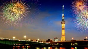 Thưởng thức lễ hội pháo hoa Sumidagawa 2025 lớn nhất Tokyo