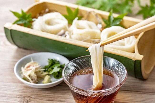 Mỳ Somen Mentsuyu ăn rất cuốn và không ngán. Ảnh: misosoup