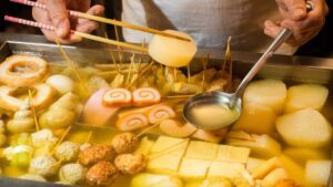 Ăn Oden tại thành phố nhiều nhà hàng Oden nhất Nhật Bản