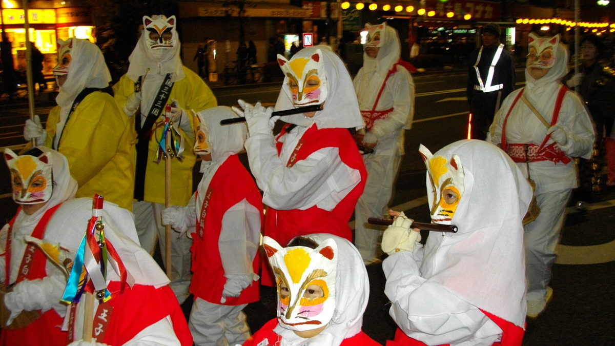 lễ hội cáo Oji Kitsune no Gyoretsu