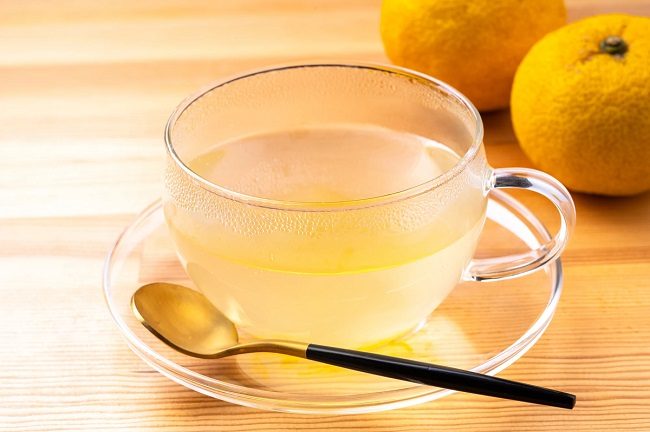 Một tách trà yuzu tốt cho sức khỏe