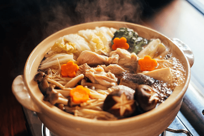 Một nồi yosenabe lẩu nhật