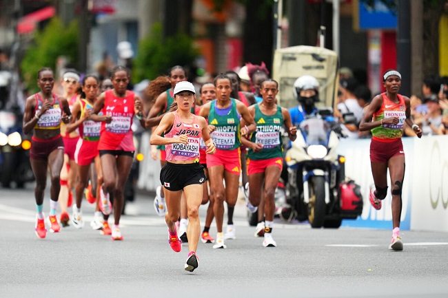 giải chạy marathon tại Nhật