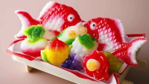 Kinkatou – kẹo truyền thống tại Kanazawa dịp lễ hội Hinamatsuri