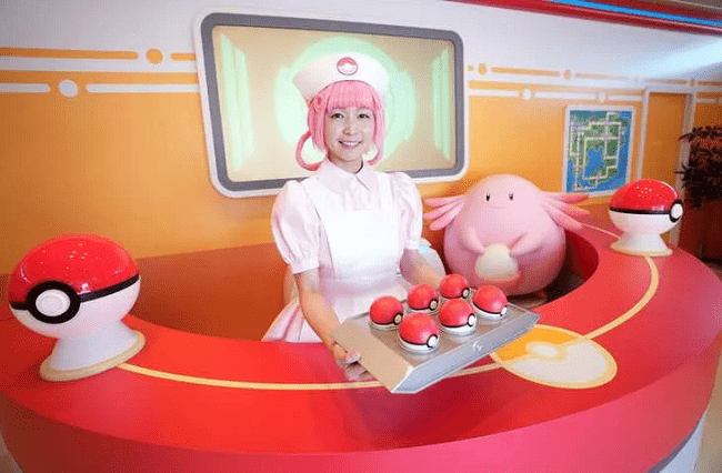 Trung tâm Pokémon tại khu vực Thị trấn Sedge, PokéPark Kanto