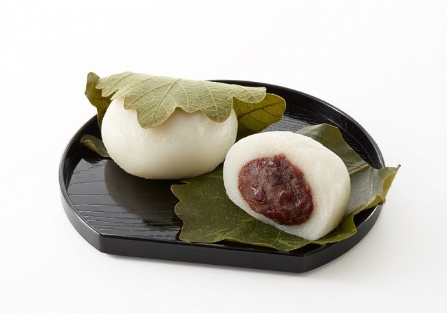 Bánh mochi kashiwa