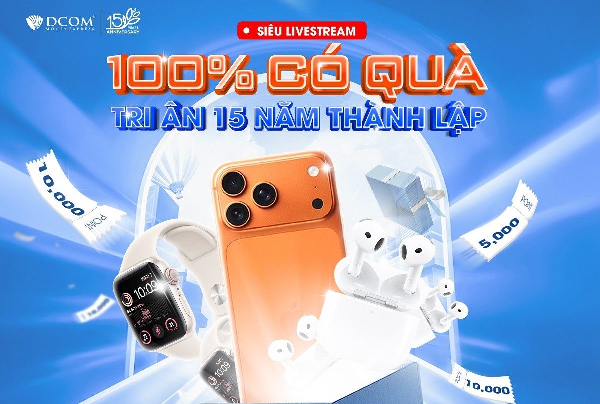 dcom sinh nhật 15 năm