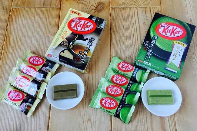 Hai loại Kitkat chỉ bán ở Kyoto
