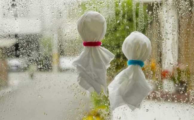 búp bê Teru Teru Bozu 