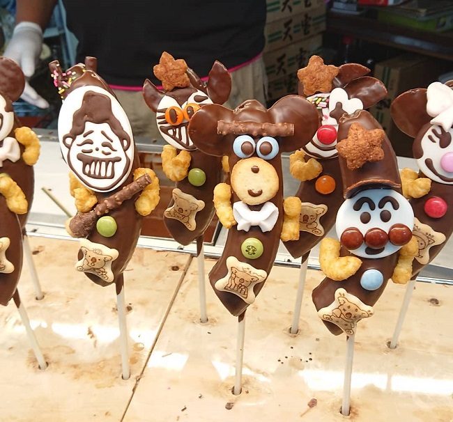 Choko Banana tạo hình các nhân vật được trẻ em yêu thích