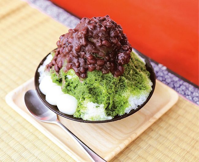 Một bát đá bào Uji Kintoki