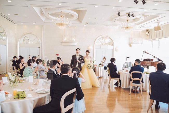 Không gian một đám cưới hiện đại tại Nhật Bản