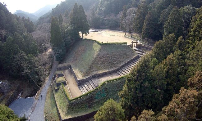 Đường Kuichigai-koguchi tại lâu đài Hachioji (Tokyo)