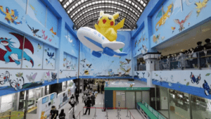 Sân bay Noto biến thành điểm tham quan cho người mê Pokémon