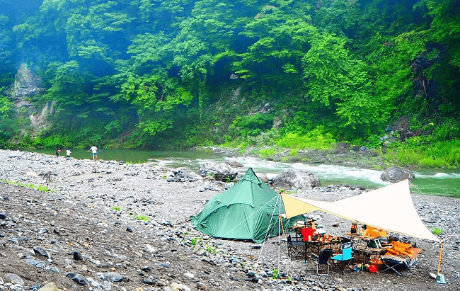 cắm trại gần tokyo - Hikawa Campground (Tokyo)