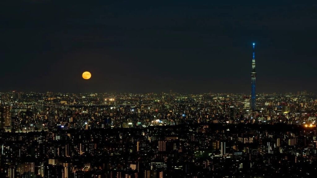 6 địa điểm ngắm trăng tuyệt tác giữa bầu trời Tokyo 3