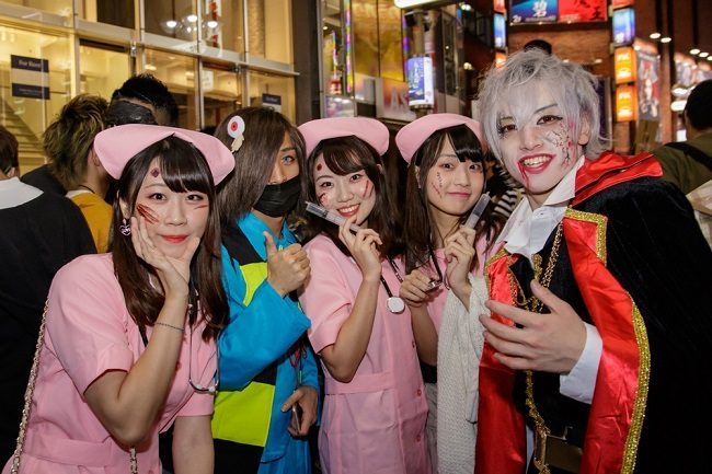 sự kiện halloween tại tokyo