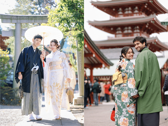 Dịch vụ thuê Kimono tại Tokyo