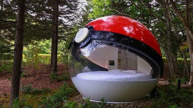 Khách sạn quả cầu Poké Ball