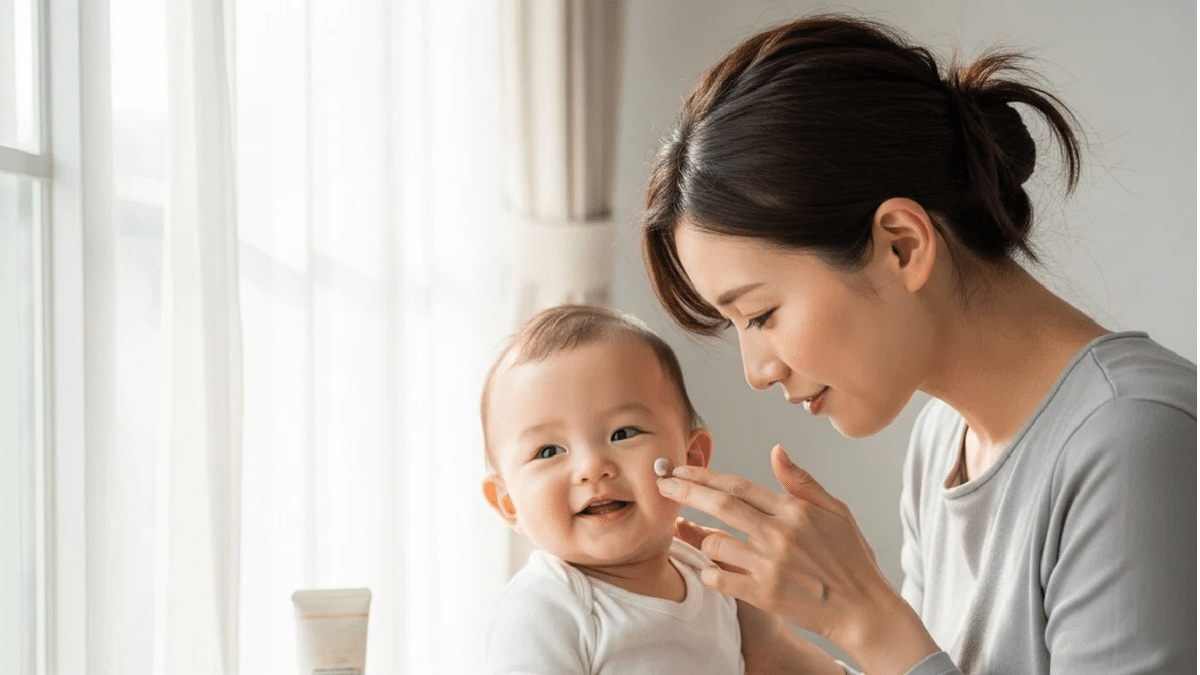 Tư vấn cách chăm sóc da mẹ và bé sơ sinh tại Nhật